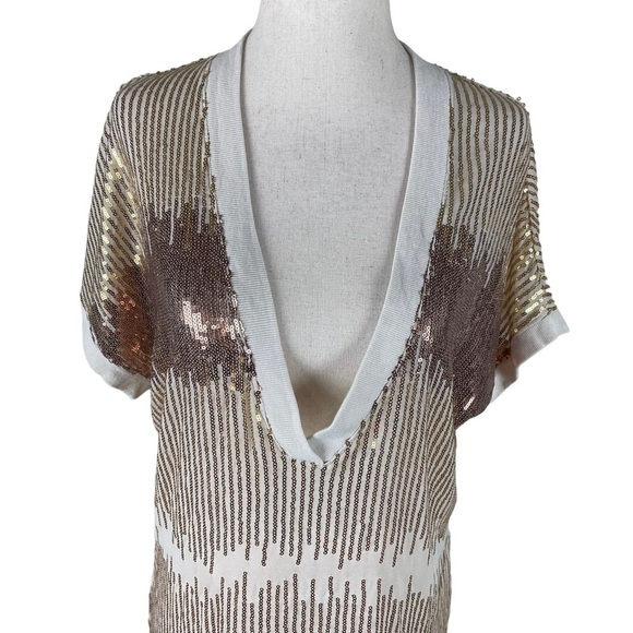 INC International Concepts Sequin Top - Picture 2 of 7